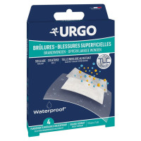 URGO Pansements Waterproof 4 unités - Soulage et cicatrise