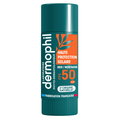 Dermophil Indien Stick SPF50 4g - Protection Lèvres Intense