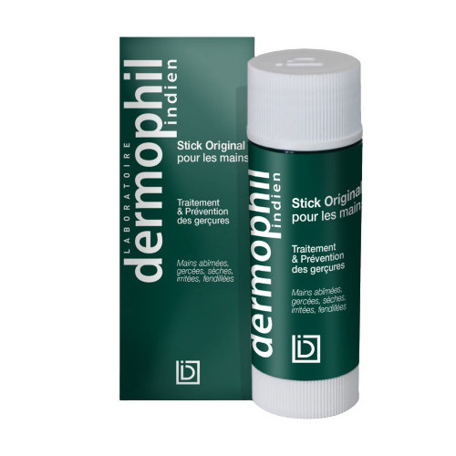 Dermophil Indien Stick Mains 30g - Soigne Gerçures et Sécheresses