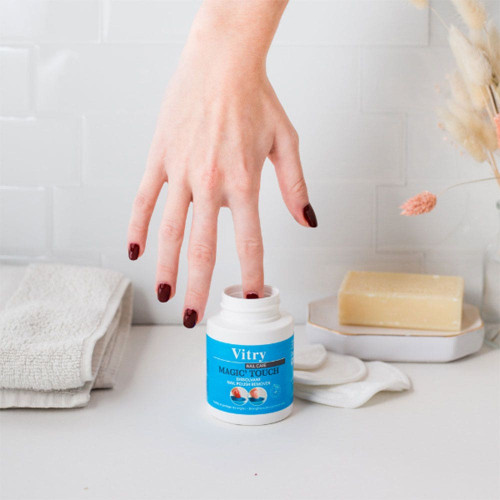 Vitry Magic'Touch Dissolvant 75ml - Démaquillage rapide ongles