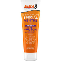 Anaca3 Crème Minceur Ventre 150ml - Réduction Abdomen 4.1cm