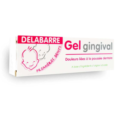 Delabarre Gel Gingival 20g - Soulage Douleurs Dentaires Bébé