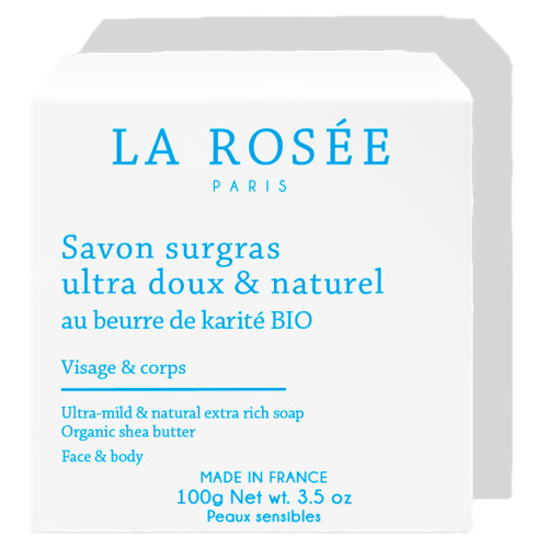 Savon Surgras La Rosée 100g - Doux, Naturel, Nourrissant