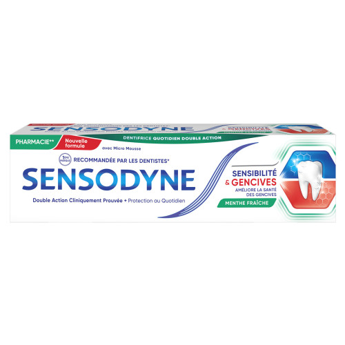 Sensodyne Sensibilité & Gencives 75ml - Soulage et Protège