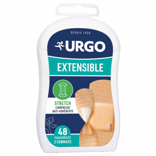 URGO Extensible 48 Pansements Confort Respirant