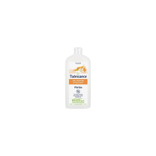 Natessance Gel Douche Miel Bio 500mL - Hydratation Douceur