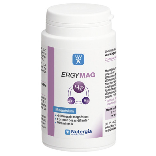 NUTERGIA Ergymag 45 Gélules - Réduit Fatigue, Booste Système Nerveux