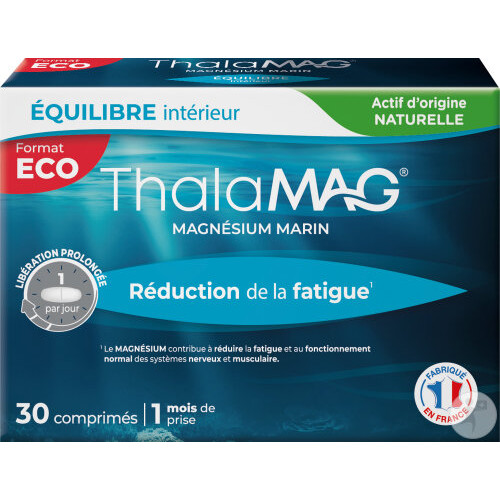 Thalamag Magnesium Marin 60 Comprimés - Anti-Fatigue et Bien-être