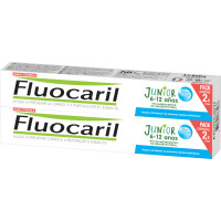 Fluocaril Junior 6-12 Dentifrice Bubble 2x75ml - Prévention Caries