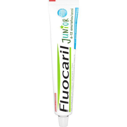 Fluocaril Junior 6-12 Dentifrice Bubble 2x75ml - Prévention Caries