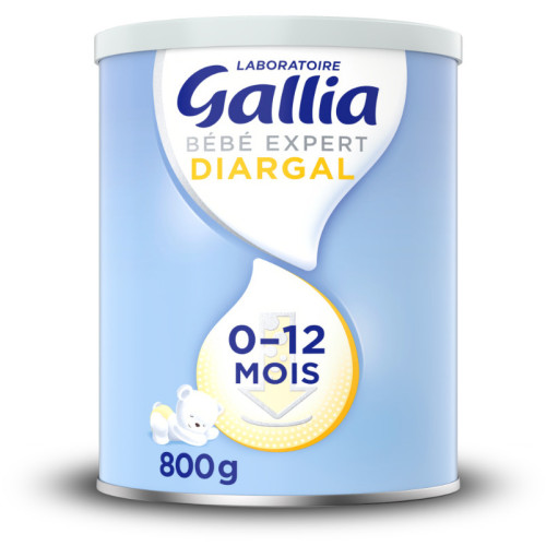 Gallia Expert Diargal 800g - Lait Infantile Anti-Diarrhée