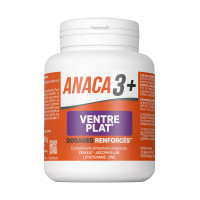 ANACA3 Ventre Plat 120 Gélules - Digestion facile et perte de graisse