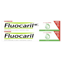Fluocaril Dentifrice Bi-Fluoré Menthe 2x75ml - Prévention Caries