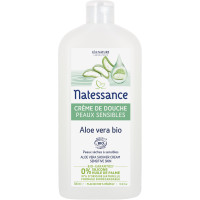 Natessance Crème Douche Aloe Vera Bio 500ml - Peaux Sensibles