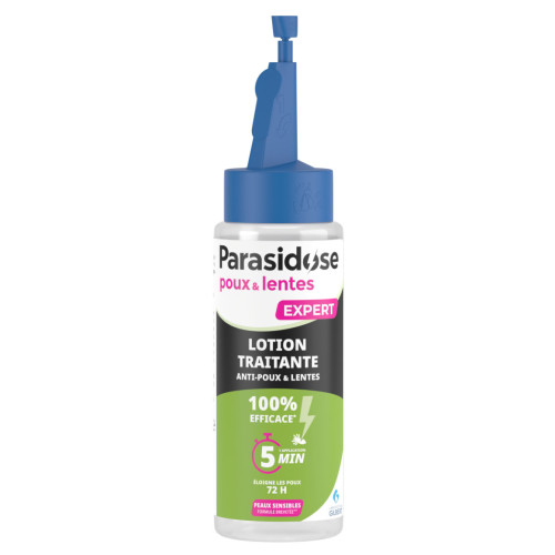 Parasidose Poux-Lentes Lotion 100ml - Efficace et sans risque