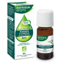 PhytoSun Arôms Romarin Cinéole Bio 10ml - Soutien Foie et Intestins