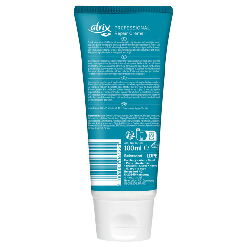 Atrix Crème Réparatrice Pro 100ml - Soulage et Répare Mains Abîmées
