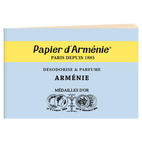 Papier d'Arménie Carnet 1 Boite - Purifie et Parfume l'Air
