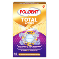 Polident Total Action 66 Comprimés - Nettoyage Appareil Dentaire