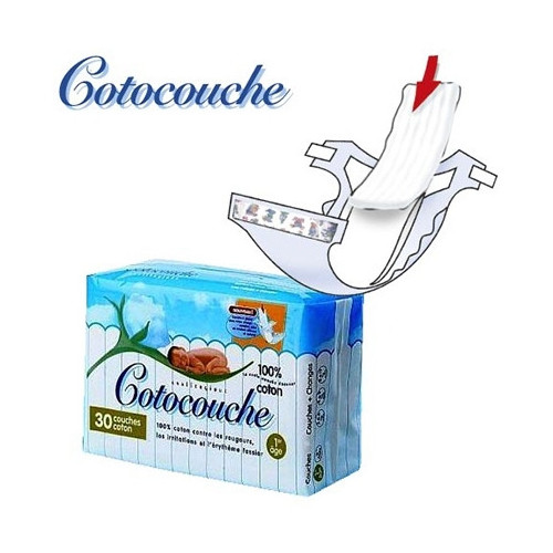 Cotocouche 30 Couches Coton 1er Age - Douceur et Confort Bébé