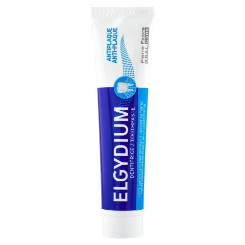 ELGYDIUM Dentifrice Anti Plaque 75ml - Hygiène et Fraîcheur