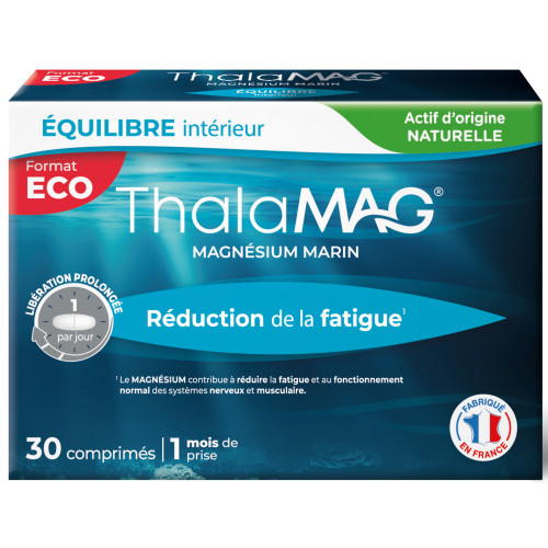 IPRAD Thalamag Magnésium Marin 30 Comprimés - Réduit Fatigue