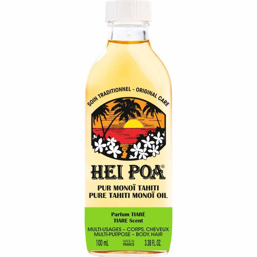 HEI POA Monoï Tiaré 100ml - Hydratant Réparateur Parfumé