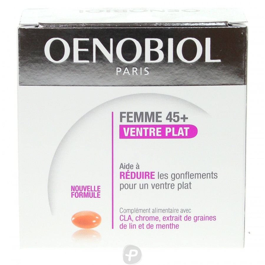 OENOBIOL - FEMME 45+ Ventre Plat - Pharma360 OENOBIOL - FEMME 45+ Ventre Plat - Pharma360