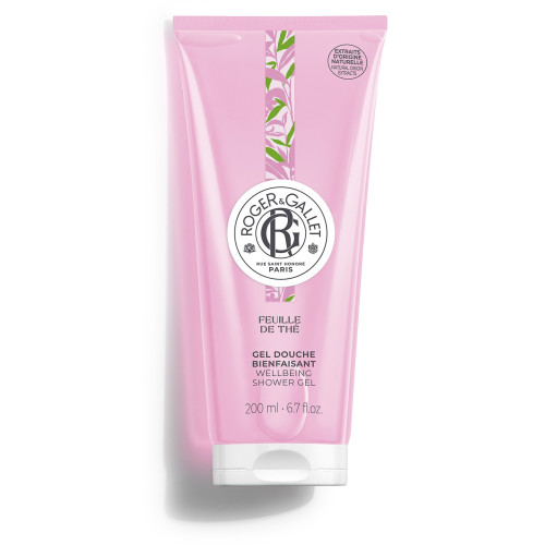 Gel Douche Feuille de Thé Roger Gallet 200ml - Hydratant et Relaxant
