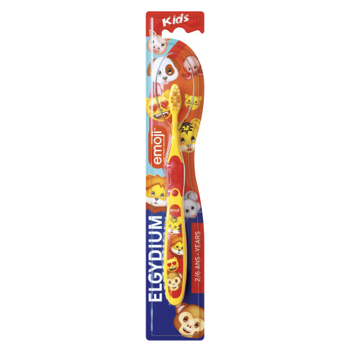 ELGYDIUM Kids Brosse à Dents 2/6 Ans - Douceur et Plaisir