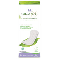 Protège-Slips ORGANYC Coton Bio 24pcs - Confort et Fraîcheur