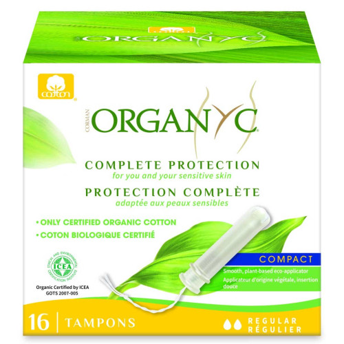 ORGANYC Tampons Bio 16 unités - Protection douceur