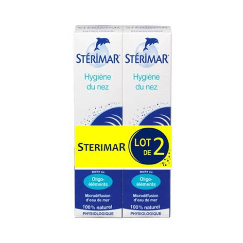 Physiomer Hygiène Nez 2x100ml - Améliore Respiration