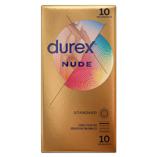 Durex Ultra Fin Sensation 10 Préservatifs - Sécurité et Sensations Max