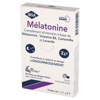IBSA Mélatonine 30 Films: Sommeil rapide, sans gluten