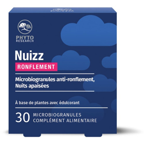PhytoResearch Nuizz Anti-Ronflement 60 Comprimés - Nuits Apaisées