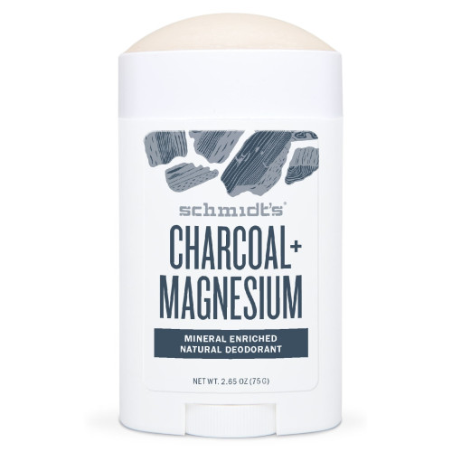 Schmidt's Déodorant Naturel Charbon Magnésium 75g - Protection 24h