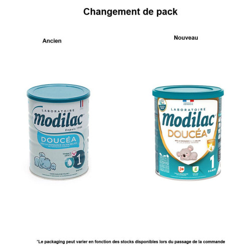 MODILAC Doucéa Lait 1er Âge 820g - Omega 3, Sans Huile de Palme