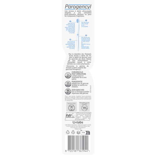 Parogencyl Brosse Dentaire Post-Op Ultra-Souple 1pc