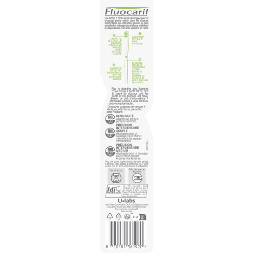 Fluocaril Brosse Interdentaire Souple - Nettoyage Précis et Doux