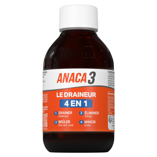 Anaca3 le draineur 4en1 250ml