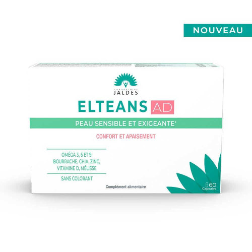 Elteans AD Peau Sensible et Exigeante 60 Capsules