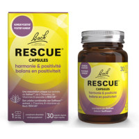 Rescue Fleurs de Bach Harmonie et Positivité 30 Capsules