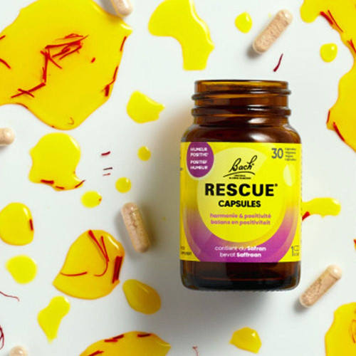 Rescue Fleurs de Bach Harmonie et Positivité 30 Capsules