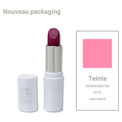 Rouge à lèvres satin rose cuivré 4g