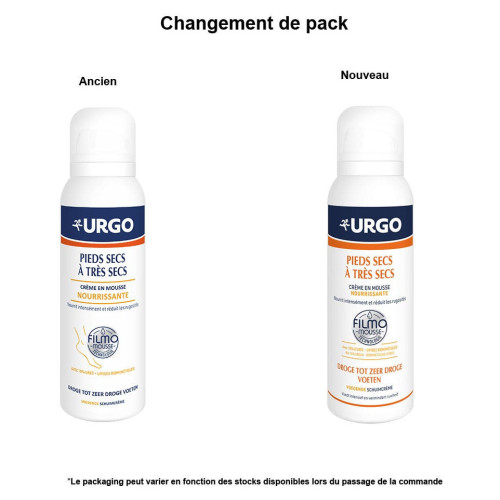Crème en Mousse Nourrissante Pieds Très Secs 125 ml