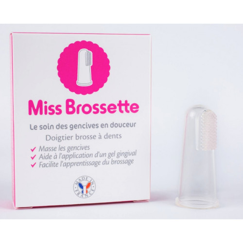 Miss Brossette Doigtier Brosse à Dents