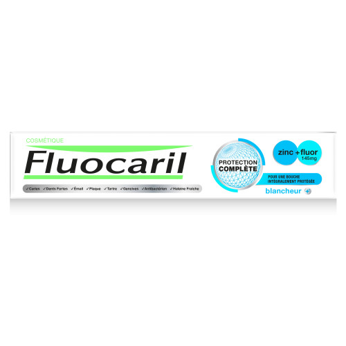Dentifrice Blancheur Zinc + Fluor 75 ml