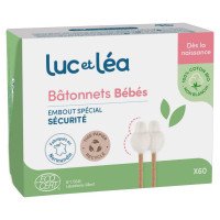 Bâtonnets Bébés Bio 60 Unités