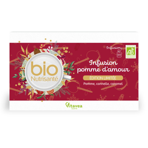 Infusion bio Pomme D'amour 20 sachets